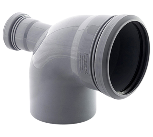 Отвод фронтальный для внутренней канализации РТП 110/50х87° выход тыл 1154161