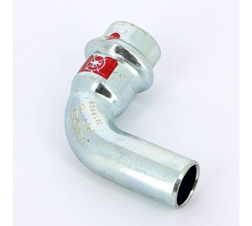 Угол-вставка 90° пресс Viega Prestabo оцинкованная сталь 15 мм 558192