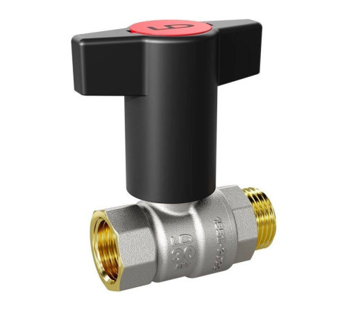 Кран шаровой LD Pride 3/4 НВ полнопроходной бабочка 47.342.20