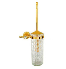 Ершик для унитаза подвесной Boheme Chiaro золото 10514