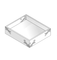 Основа для акрилового поддона Laufen 1200х90 см пенополистирол 2.9558.1.000.000.1