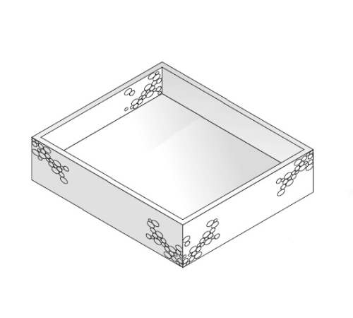 Основа для акрилового поддона Laufen 1200х90 см пенополистирол 2.9558.1.000.000.1