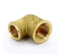 Угольник латунный Tiemme 3/4х1/2 ВР-ВР 1500149