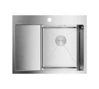Кухонная мойка Omoikiri Akisame 65-R-IN 65x51 см нержавеющая сталь 4973059