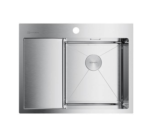 Кухонная мойка Omoikiri Akisame 65-R-IN 65x51 см нержавеющая сталь 4973059