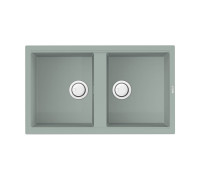 Кухонная мойка OMOIKIRI Kitagawa 86-2-WG Artceramic 86x51 см wind green 4993731