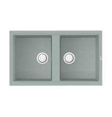 Кухонная мойка OMOIKIRI Kitagawa 86-2-WG Artceramic 86x51 см wind green 4993731