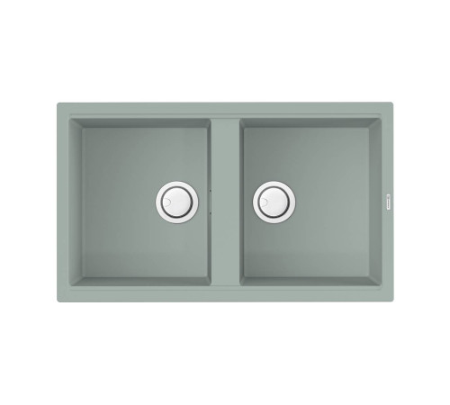 Кухонная мойка OMOIKIRI Kitagawa 86-2-WG Artceramic 86x51 см wind green 4993731