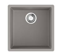 Кухонная мойка Omoikiri Yamakawa 45T-Integra-GR Tetogranit 45.6 x 45.6 см leningrad grey 4997254