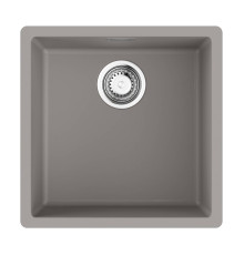 Кухонная мойка Omoikiri Yamakawa 45T-Integra-GR Tetogranit 45.6 x 45.6 см leningrad grey 4997254