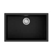 Кухонная мойка Omoikiri Yamakawa 75-U/I Tetogranit 75.6x45.6 см черный 4993437