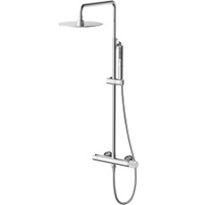 Душевая стойка Allen Brau Liberty с верхним душем 3 режима хром 5.33007-00