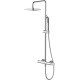Душевая стойка Allen Brau Liberty с верхним душем 3 режима хром 5.33007-00