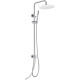 Душевая стойка Allen Brau Priority с верхним душем 3 режима хром 5.31031-00
