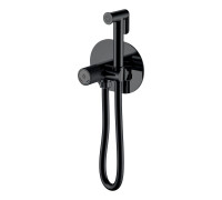 Гигиенический душ со смесителем Boheme Tech шланг 120 см black 157-B