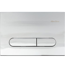 Клавиша смыва Allen Brau Project Color 23.1x15.7 см хром 9.2PR01.00