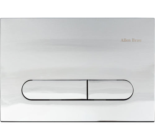 Клавиша смыва Allen Brau Project Color 23.1x15.7 см хром 9.2PR01.00