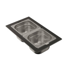 Контейнер Omoikiri DC-04-2-IN нержавеющая сталь 4999084