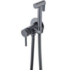 Гигиенический душ встраиваемый со смесителем Allen Brau Priority графит браш 5.31A29-MG