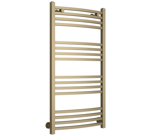 Полотенцесушитель водяной Сунержа Аркус 550x1007 мм выгнутый золотой шёлк матовый 32-0251-1050