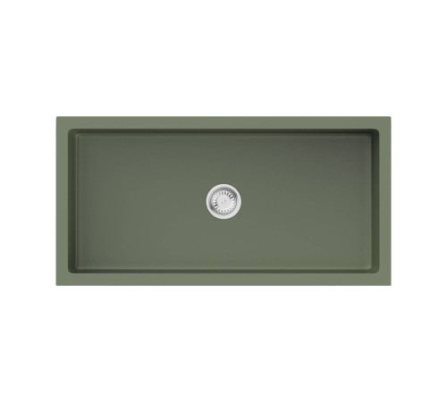 Кухонная мойка Omoikiri Mikura 91-OL Natceramic 91x46 см olive 4997088