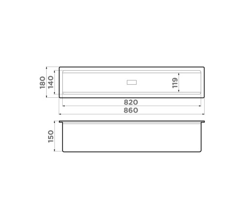 Встраиваемая сушка для посуды Omoikiri DRY-03 PRO-AZ azur blue 4999062