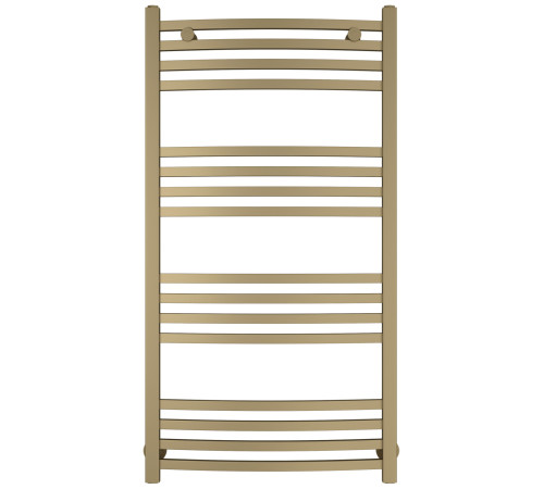 Полотенцесушитель водяной Сунержа Аркус 550x1007 мм выгнутый золотой шёлк матовый 32-0251-1050