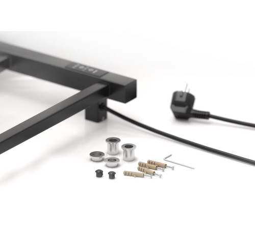 Полотенцесушитель электрический Стилье Формат 26 43x80 см черный 31527-8040