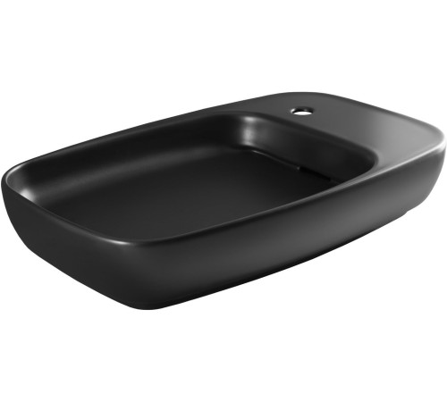 Раковина-чаша Allen Brau Liberty 70x42.6x13.5 см с 1 отверстием черная 4.32012.31