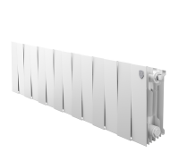 Радиатор биметаллический Royal Thermo PianoForte 200 Bianco Traffico 14 секций НС-1345154 RAL 9016