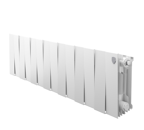 Радиатор биметаллический Royal Thermo PianoForte 200 Bianco Traffico 14 секций НС-1345154 RAL 9016