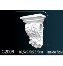 Консоль декоративная Perfect полиуретан C2006