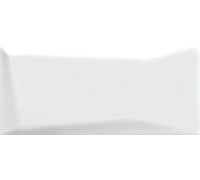 Плитка настенная Cersanit Evolution рельеф белый 20х44 см EVG052