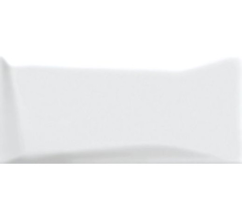 Плитка настенная Cersanit Evolution рельеф белый 20х44 см EVG052