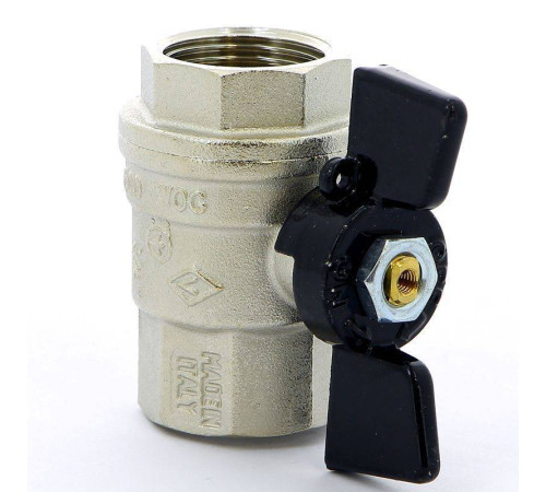 Кран шаровой Bugatti Oregon 302 ВВ бабочка 3/4 03020067