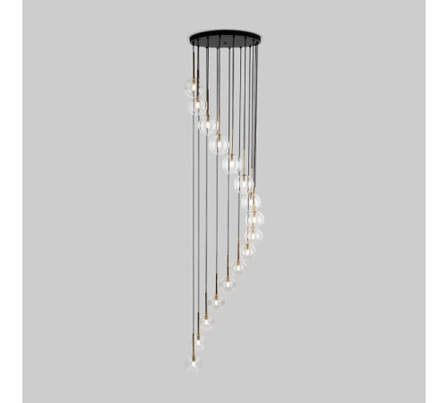Подвесной светильник со стеклянными плафонами 10182 Aurora