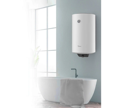 Водонагреватель накопительный Midea ProTec 50 л сухой ТЭН MWH--RED