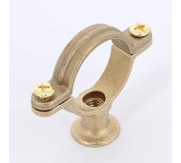 Хомут для труб декоративный Walraven BIS M6 28 мм латунь 0828028