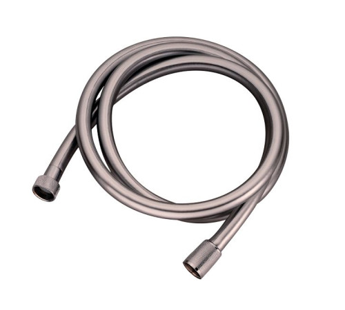 Наружная часть термостатического смесителя Bossini Nobu на 2 выхода матовая нержавеющая сталь INZ227.075