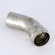 Угол-вставка 45° пресс IBP B Press Stainless 54 мм нержавеющая сталь PS5040 0540000