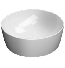 Раковина-чаша накладная GSI NUBES Ø 400 мм круглая белый глянцевый 903911