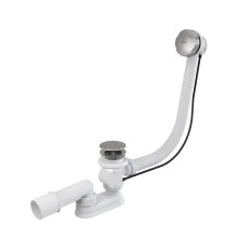 Слив-перелив для ванны Alcaplast A55KM полуавтомат 40/50х570 мм хром A55KM