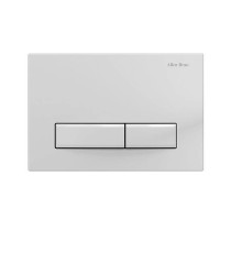 Клавиша смыва Allen Brau Fantasy 24.5x16.5 см белая 9.20003.20