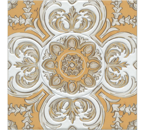 Декор Kerama Marazzi Алмаш центр жёлтый 30х30 см HGD\B510\SG9174
