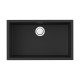 Кухонная мойка Omoikiri Yamakawa 75-U/I Artceramic 75.6x45.6 см графит 4993779