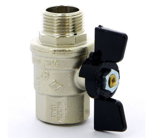 Кран шаровой Bugatti Oregon 3/4 НВ бабочка 03070065