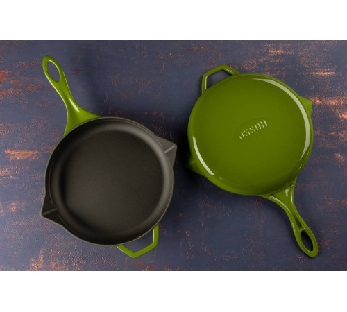 Сковорода Hascevher HS Y KTV 28 см GREEN A722828