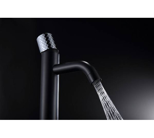 Смеситель для раковины Boheme Stick Black Diamond Chrome 121-BCR