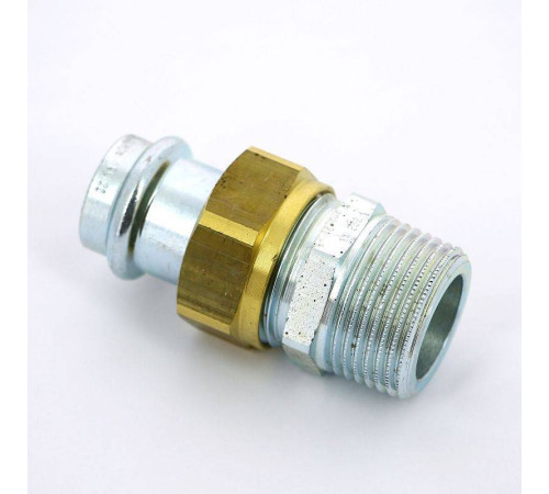 Муфта пресс-НР разъемная Viega Prestabo 22x1 оцинкованная сталь 642341