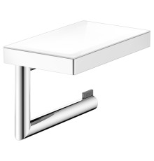 Держатель для туалетной бумаги с полкой KEUCO REVA Хром 12873 019000